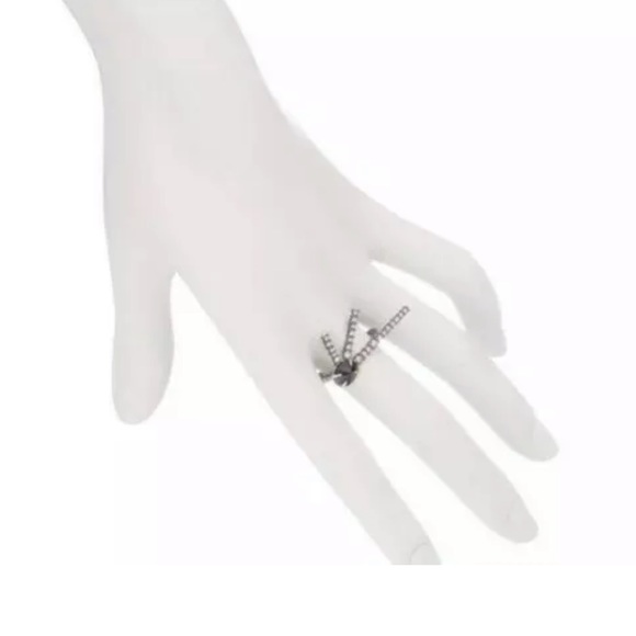 ALEXIS BITTAR Crystal Encrusted Ring Size 7 NEW - Picture 2 of 9